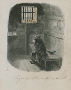 Fagin na cela condenada (wc no papel) de English School