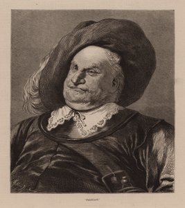 Falstaff" (gravura) de English School