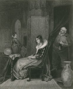 Falstaff e Mistress Ford, as Merry Wives of Windsor de English School