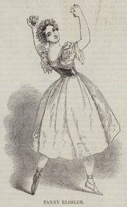 Fanny Elssler (gravura) de English School