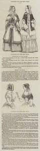 Moda para o Ano Novo (gravura) de English School