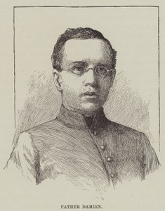 Padre Damien (gravura) de English School