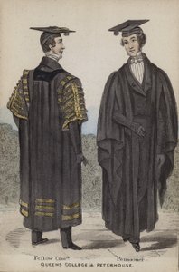 Companheiro Povo, Pensionista, Queens College e Peterhouse de English School