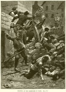 Lutando nas barricadas em Paris de English School