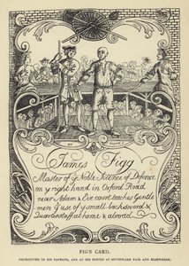 Cartão dos figos de English School