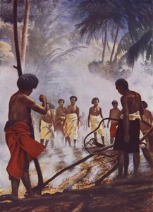 Caminhada de Fogo em Fiji de English School