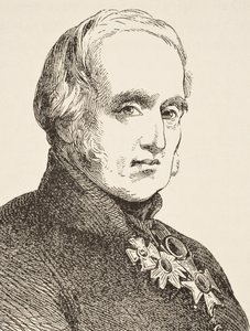 Fitzroy James Henry Somerset, 1º Barão Raglan, de "A História Nacional e Nacional da Inglaterra" por William Hickman Smith Aubrey (1858-1916) publicou Londres, c.1890 de English School