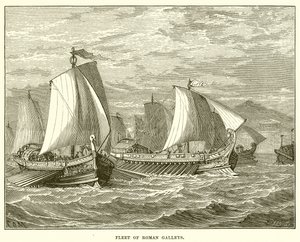 Frota de galés romanas de English School