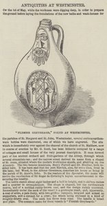 "Barba Cinzenta Flamenga", encontrada em Westminster (gravura) de English School