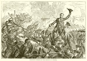 Fletchers defesa do reduto em Tanjore (1771)