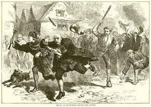 Vôo de Hutchinson antes dos amotinadores de English School