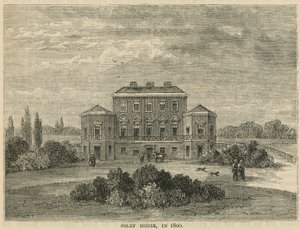 Foley House em 1800 de English School