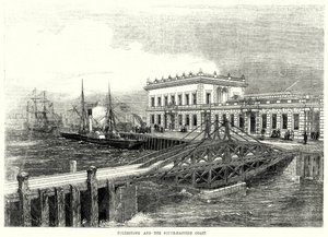 Folkestone and the South-Eastern Coast (gravura) de English School