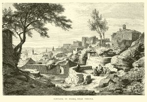 Fonte de ferro, perto de Verona de English School