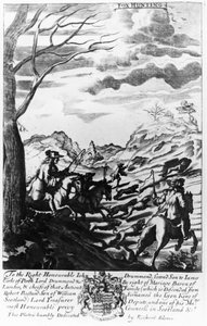 Caça à raposa, de &39;The Gentleman&39;s Recreation&39; publicado por Richard Blome, 1686 de English School