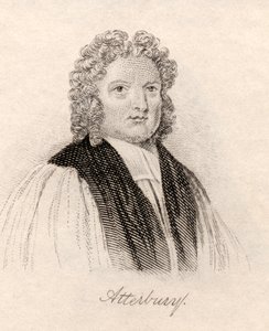 Francis Atterbury, do &39;Crabb&39;s Historical Dictionary&39;, publicado em 1825 de English School