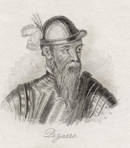Francisco Pizarro Gonzalez, do &39;Crabb&39;s Historical Dictionary&39;, publicado em 1825 de English School