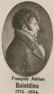 Francois Adrien Boieldieu (gravura) de English School