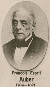 Francois Esprit Auber (gravura) de English School