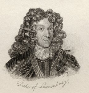 François Henri Montmorency-Bouteville, do &39;Crabb&39;s Historical Dictionary&39;, publicado em 1825 (lito) de English School