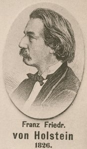 Franz Friedrich von Holstein (gravura) de English School