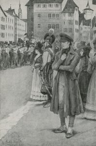 Franz Schubert ouve sua música de English School