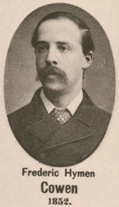 Frederic Hymen Cowen (gravura) de English School