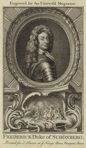 Frederick, duque de Schonberg de English School