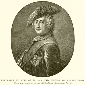 Frederico II, rei da Prússia e eleitor de Brandemburgo de English School