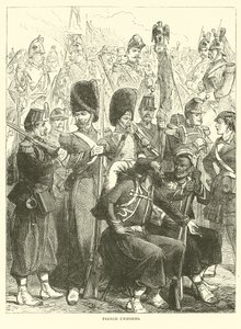Uniformes franceses, setembro de 1870 de English School