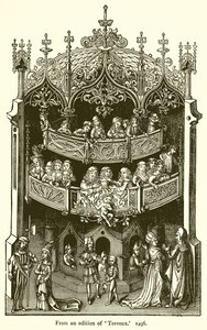 De uma edição de Terence. 1496 de English School