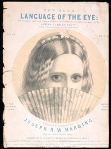 Capa da Folha de Pontuação da Linguagem do Olho, Composta por Joseph RW Harding de English School