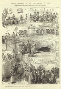 Procissão fúnebre da imperatriz tardia da China de English School