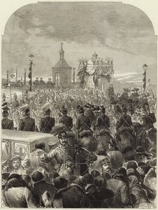 Funeral do Imperador da Rússia de English School