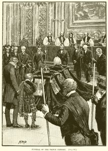 Funeral do Príncipe Consorte de English School