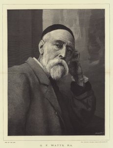 G F Watts, RA (gravura) de English School