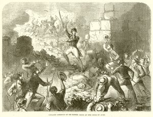 Conduta galante de Sir Sidney Smith no cerco de Arce de English School
