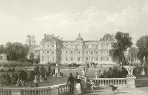 Jardim - Frente do Luxemburgo - Paris de English School