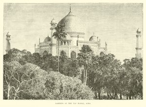 Jardins do Taj Mahal, Agra de English School