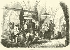 Garibaldians em Dijon, outubro de 1870 de English School