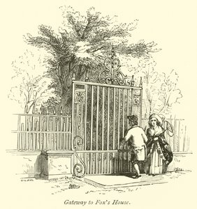 Porta de entrada para a Foxs House de English School