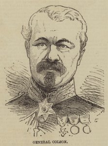 General Colson (gravura) de English School