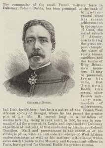 General Dodds (gravura) de English School