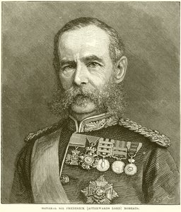 General Sir Frederick (depois Lord) Roberts de English School
