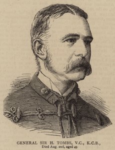 General Sir H Tombs, VC, KCB (gravura) de English School