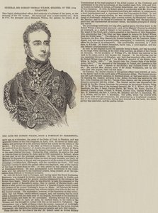 General Sir Robert Thomas Wilson, Coronel dos 15 Dragões (gravura) de English School