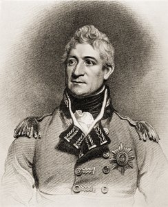 General Sir Thomas Picton (1758-1815) (litro) de English School