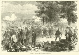 General Trochu recebido pelas tropas, dezembro de 1870 de English School