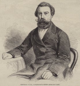 General Turr, Chefe da Aide-de-Camp de Garibaldi (gravura) de English School