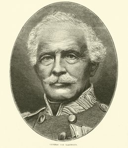 General Von Hartmann, outubro de 1870 de English School
